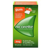 Nicorette Stop Smoking Aid Gum