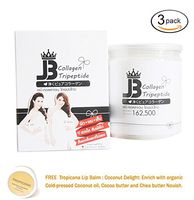 3 Units of JB COLLAGEN 162,500MG. Collagen Vitamin C Dietary Supplement Anti Aging Wrinkle BRIGHTENING Aura Skin from Japan [GET Free Tomato Facial MASK]