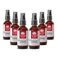 Wrinkle Vitamins - Vitamin C SERUM Premium Complex with Hyaluronic Acid (20% Potency) - Serum Wrinkle - 6 Bottles