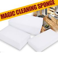 The Elixir Eco Green 8pcs Big Magic Cleaning Sponge Stain Remover Eraser Car Cleaner, 100% BASF