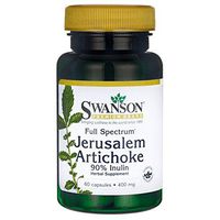 Swanson Full Spectrum Jerusalem Artichoke 400 Milligrams 60 Capsules