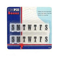 Bulk Buys GH223 Seven Day Pill Boxes Case of 144