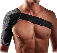 McDavid 4 Way Elastic Shoulder Wrap, Small, Black