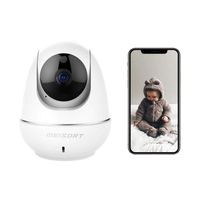 1080P HD Wireless Camera, WiFi Home Security Surveillance Camera with 2-Way Audio & Night Vision, Intelligent Auto Tracking for Elder/Pet/Office/Baby Monitor, Works with Alexa