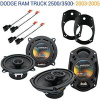 Compatible with Dodge Ram Truck 2500/3500 2003-2005 OEM Speaker Upgrade Harmony Speakers New