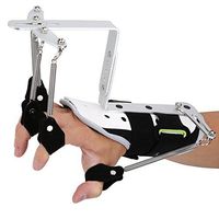 Finger Rehabilitation Brace, Finger Orthotics Fingerboard Stroke Hand Splint Training Support Adjustable Finger Splint for Stroke Hemiplegia Patients