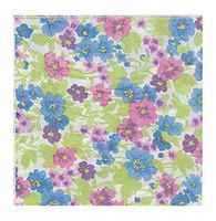 Salome Idea 60 Counts Little Floral,Luncheon Cocktail Napkins,Tea Party,Wedding,Little Floral Napkins(Little Floral 06)