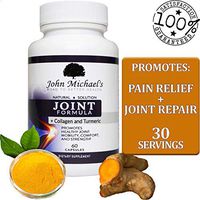 Joint Support, Turmeric Curcumin & Collagen Herbal Supplement w/Boswellia MSM Ginger Natural Anti-inflammatory, Pain Relief, Antioxidant Joint Formula