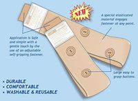 Urocare® Fitz-All® Fabric Leg (Bag) Strap Kit with Buttons, (Contains: Lower #6375 & Upper 6374)