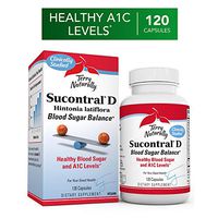 Terry Naturally Sucontral D - 20 mg Hintonia Latiflora, 120 Capsules - Supports Blood Sugar Balance & Carbohydrate Metabolism - Non-GMO, Gluten-Free - 120 Total Servings