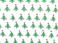 Christmas Cellophane Gift Wrap - 40" x 100' - Holiday Tree