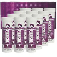 Fizzical Pre Workout Tablets - Fuels Your Workout - Aids in Muscle Performance - Caffeine from Green Tea - Grape Flavor - Perfect Booster for Hard Exercises - 10 Tablets, 1.83 oz/51 g - Pack of 12