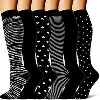Compression Socks - Compression Sock Women & Men - Best Running, Athletic Sports, Crossfit, Flight Travel