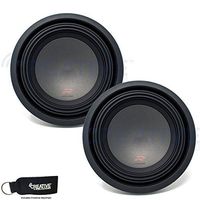 Alpine Two R-W10D2 R-Series 10-Inch Dual 2 Ohm Subwoofers bundle