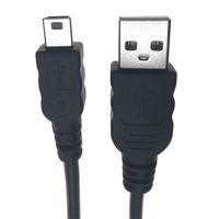 Hi-Speed  USB 2.0 A Male to Mini-b 5 Pin Cable  9FT
