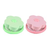 TANGON Floating Lint Mesh Bag,Household Reusable Hair Filter Net Pouch,Washing Machine Washer Lint Trap (2PCS)