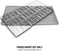 Pro Ice Insert Set for Knee, Back, Elbow, Multi-Purpose Cold Therapy Wrap - PI 401 Ice Pack Insert Only