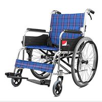CHAIR Medical Rehab Chair, Wheelchair,Lightweight Folding Wheelchair Driving Medical Adult Medical Supplies, Manual Wheelchair, Elderly Disabled Walker, Aluminum Alloy Wheelchair