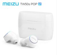 Meizu POP2 TW50s True Wireless Headphone,Bluetooth 5.0 Stereo IPX5 Waterproof in-Ear Sports Earphones,Earbuds with Built-in Mic & Noise Cancelling & Portable Wireless Charging Case Headset
