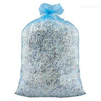 Ox Plastics 55 Gallon Recycle Bags, 36 X 52, 1.5 mil Strength, MADE IN USA (25, Blue)