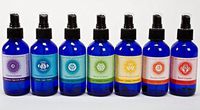 New Moon Beginnings Chakra Spray Set - Balancing Body Mist & Aromatherapy Spray, 100% Organic Essential Oils (4 oz)