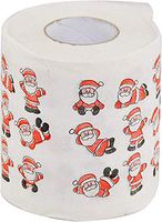 Minch Merry Christmas Santa Claus Toilet Paper, Novelty Political Gag Gift - Prank Funny Toilet Paper (Christmas-4)
