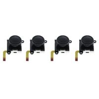 4Pack Analog Stick Joystick Rocker Sensor Moudle with Cap Cover for Nintendo Switch Controller Repair Parts