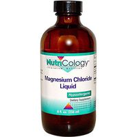 Nutricology Magnesium Chloride Liquid - 8 fl oz - Reduce Stress - Fight Fatigue - Reduce Muscle Soreness