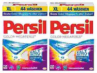 Persil Megapearls Color - Set of 2 X 3.25 Kg (88 WL Total)