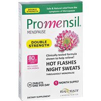 Promensil Menopause - Double Strength - Relief Hot Flashes Night Sweats - 30 Tablets