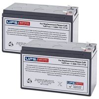 12V 8AH SLA Replacement for Interstate Battery BSL1075-2 Pack