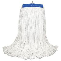 Boardwalk RM32016 Cut-End Lie-Flat Mop Head Rayon 16oz White 12/Carton