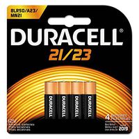 Reg Duracell MN21B4PK CopperTop Alkaline Batteries with Duralock 21/23 4/Pk