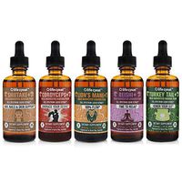 Life Cykel Professional BioHacker Mushroom Set - Turkey Tail, Lions Mane, Shiitake, Reishi and Cordyceps Mushrooms with Australian Wild Harvested Kakadu Plum Liquid Extract - 2 fl oz/Each (Set of 5)