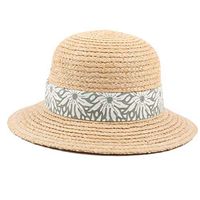 Meidexian888 Beach Sun Hat,Straw Boater Summer Sun Hat for 5-8 Years Old Children (Green)