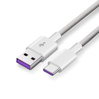 CY Fast Charge 5V 5A USB-C Type-C to USB 2.0 Data Cable for Tablet & Phone & Huawei Mate 9 & P10