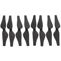 Cinhent Drone Accessories Kit, 8 PCS Quick Release/Lock Propellers CCW CW Props Blades For DJI Tello Mini Drone, Low-Noise Durable Flying RC Toy Quadcopters Parts, 4 Colors for Choice (Black)