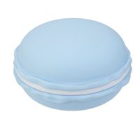 Earphone Case Pouch Tangle-Free Headphone Organizer Storage Box Carrying Pouch Bag for Earbuds Reader Adapter SD Card (blue)