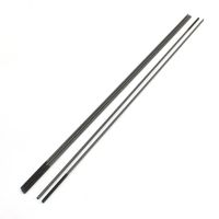 uxcell 5PCS Black Metal Push Rod 30 x 2.2mm Thread 300mm Length