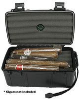 Cigar Caddy by Otter Box Airtight Waterproof Travel Humidor 10 Stick