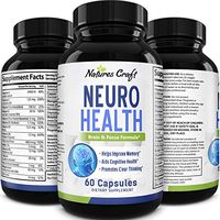 Nootropics Brain Supplement support - Memory Booster for Mind Focus Reduce Anxiety - DMAE Pills for concentration improve Brain function, Nuero & IQ with Bacopa Monnieri L-Glutamine for Men and Women