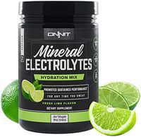 Onnit Electrolyte Powder - Keto Friendly, Low Sugar Hydration Powder with Potassium Citrate, Sodium Bicarbonate, Chelated Magnesium Bisglycinate | Fresh Lime Flavor | 60 Servings