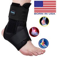 SNEINO Ankle Brace,Lace Up Ankle Brace for Women，Ankle Brace for Men,Ankle Brace Stabilizer,Ankle Brace for Sprained Ankle,Ankle Braces, Volleyball Ankle Braces,Ankle Supports for Women (Medium)