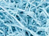 12oz Heavy Duty Light BOY Blue Gift Basket Shred Crinkle Paper Grass Filler Bedding
