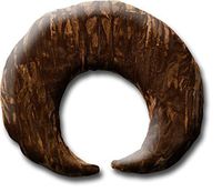 Candi Andi Handmade Weighted Neck & Shoulder Wrap | Flaxseed Filled | Hot/Cold Pad |Soothing Muscle Pain, Tension & Stress Relaxer | Crushed Velvet | Unscented | Mocha