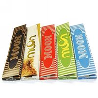 Moon 108×45mm King Size Slim Rolling Papers 5 Colors Mixed Pack 5 Booklets