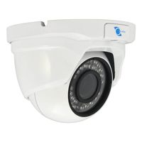 Linemak Vandalproof Dome Camera 1/2.8" Sensor, 700TVL, 2.8mm~12mm varifocal Lens, 24pcs LED, 65ft Night Vision, for Office or Warehouse Security.