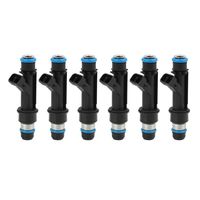 uxcell 6pcs Plastic Flow Matched Fuel Injector Nozzle 25313185 for 2004 Buick Rainier