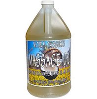 Fractionated Coconut Massage Oil - 128oz - One Gallon - Natural Treasures All Natural Extravagant Massage Oil - Made with Fractionated Coconut Oil and Jojoba Oil