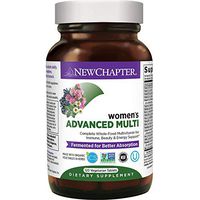 New Chapter Women's Multivitamin + Immune Support, Women's Advanced Multi (Formerly Every Woman) Fermented with Whole-Foods & Probiotics + Iron + Vitamin D3-120 ct (Packaging May Vary)